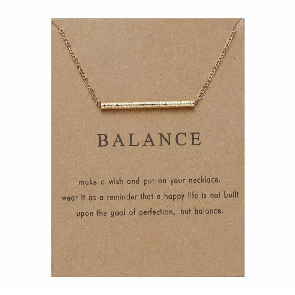 NEW Balance Necklace